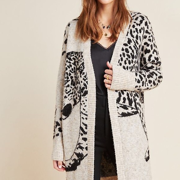 Nwot Anthropologie Lucerne Leopard 
